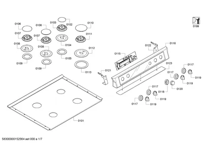 Seals & Gaskets, othergasparts (0101-0199)
