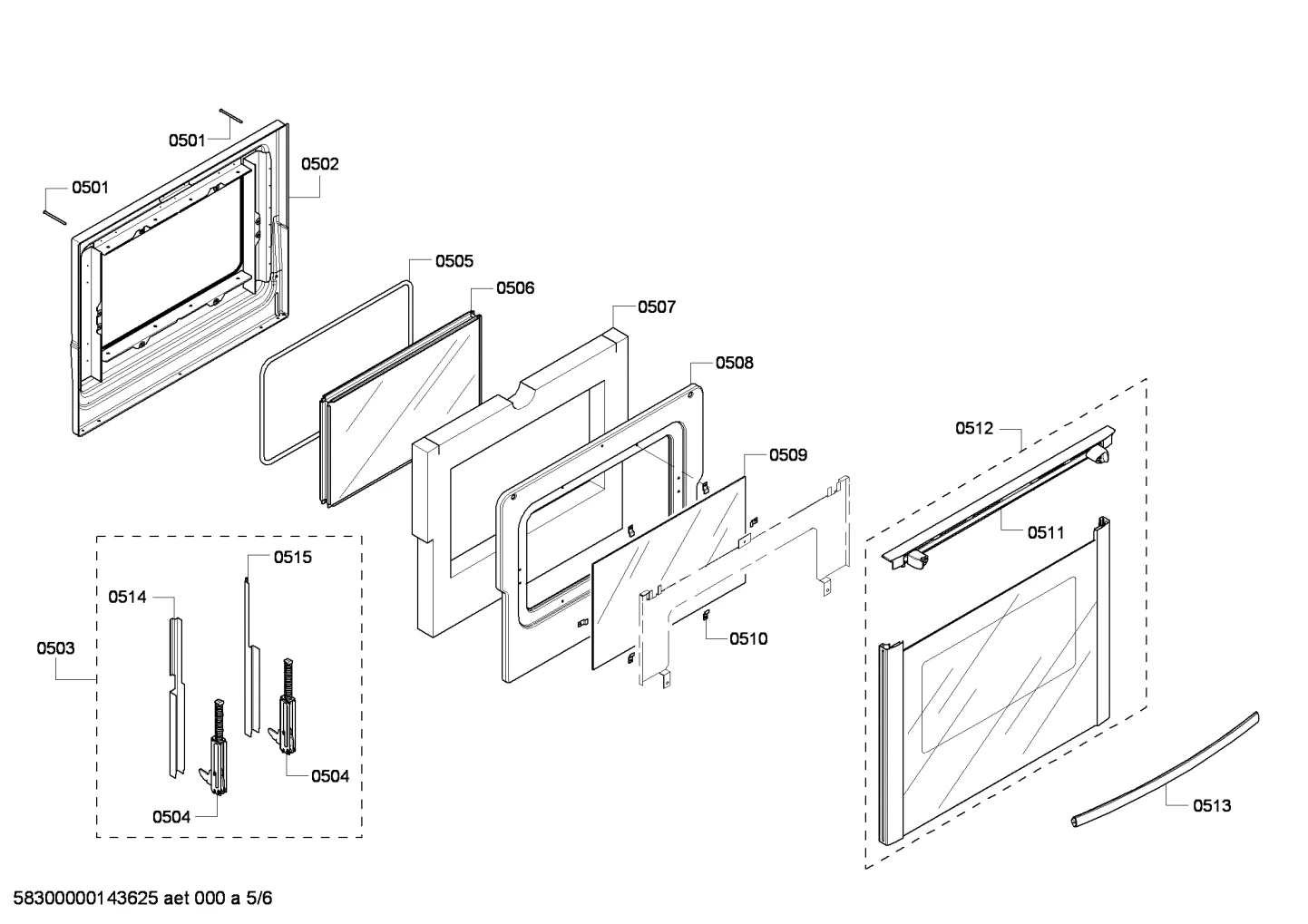 Sleeve Handle Mounting, Bushing