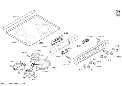 heatingparts, Handles & Knobs (0101-0199)