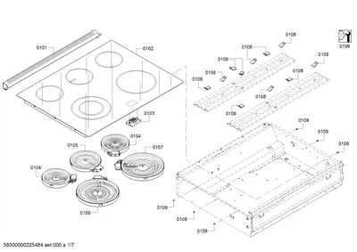heatingparts, Screws (0101-0199)