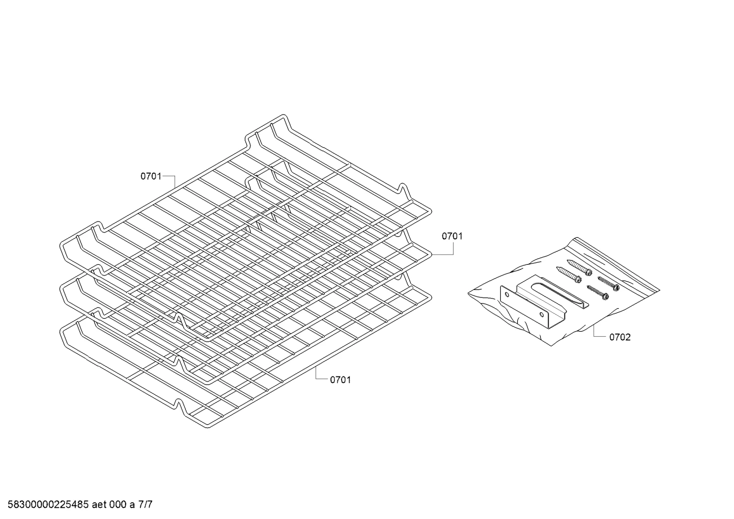 shelves trays (0701-0751)