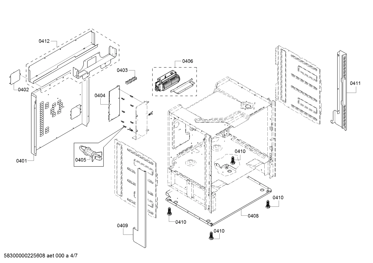 Oven Base / Sir WD Bottom