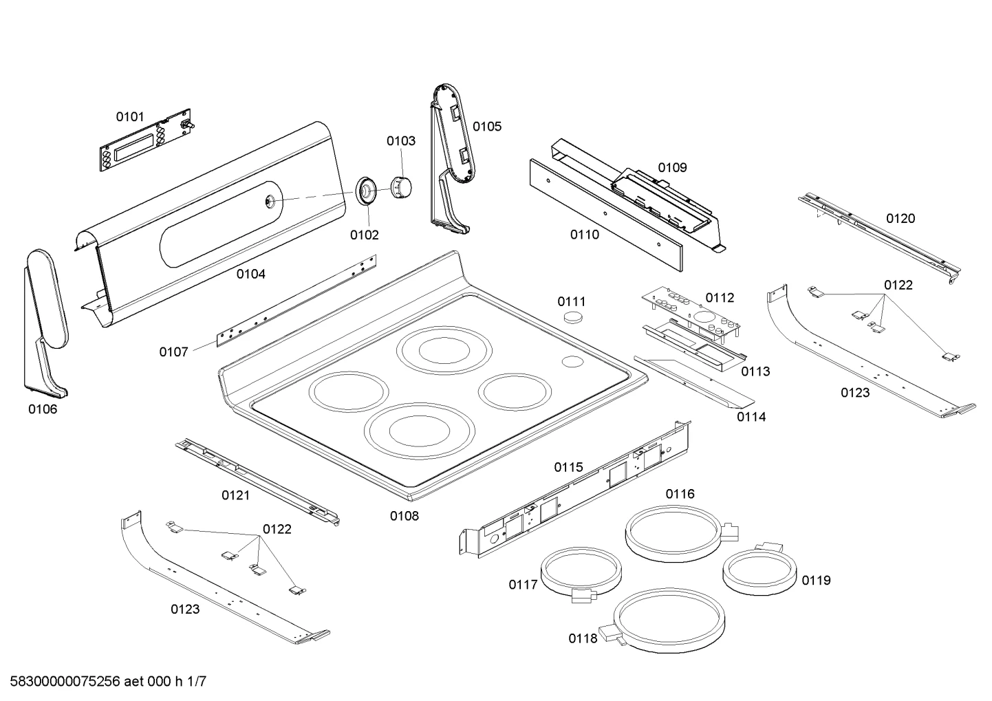 hotplates, Mounting & Fixing (0101-0156)