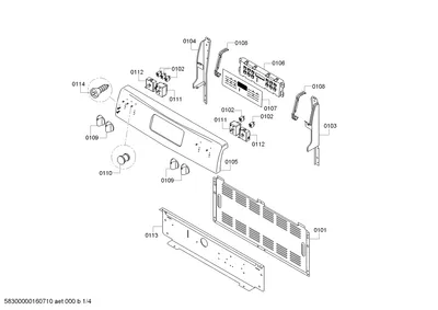 Door & Housing, Switches (0101-0114)