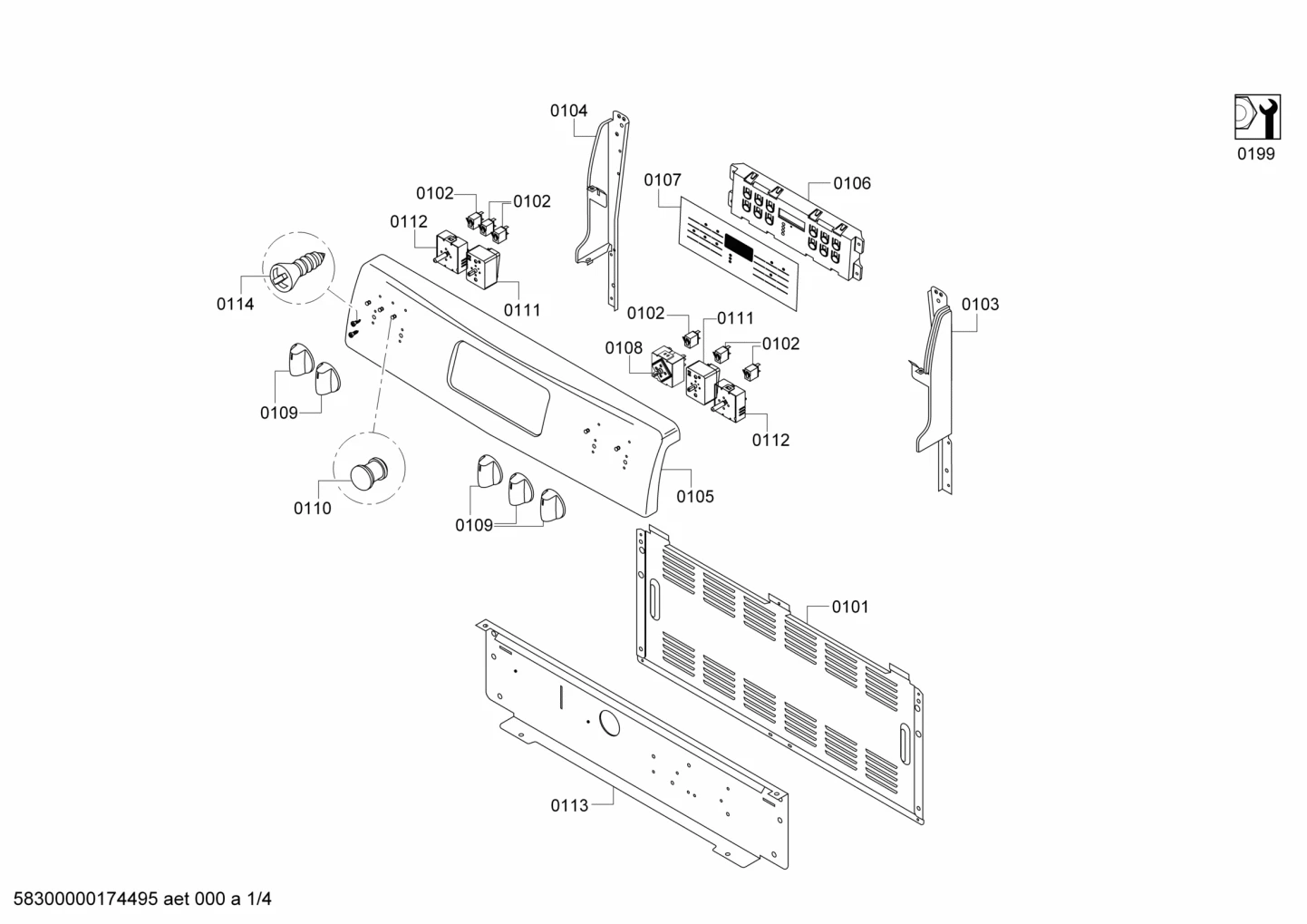 Switches, Door & Housing (0101-0199)