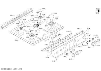 Screws, othergasparts (0101-0199)