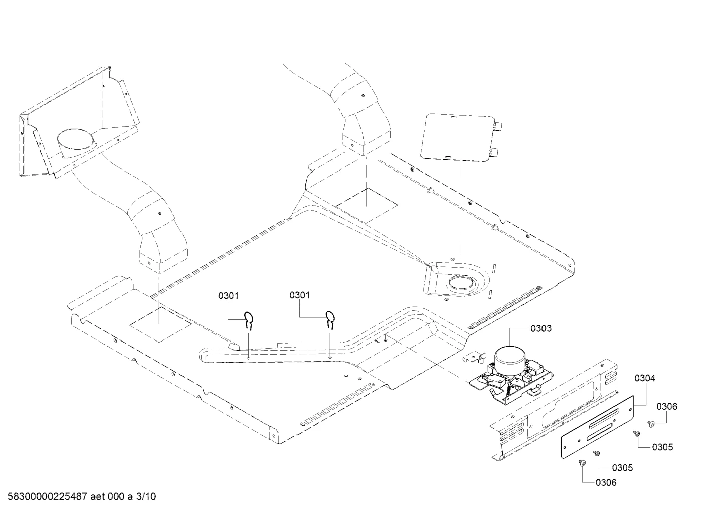 Screws, latches (0301-0306)