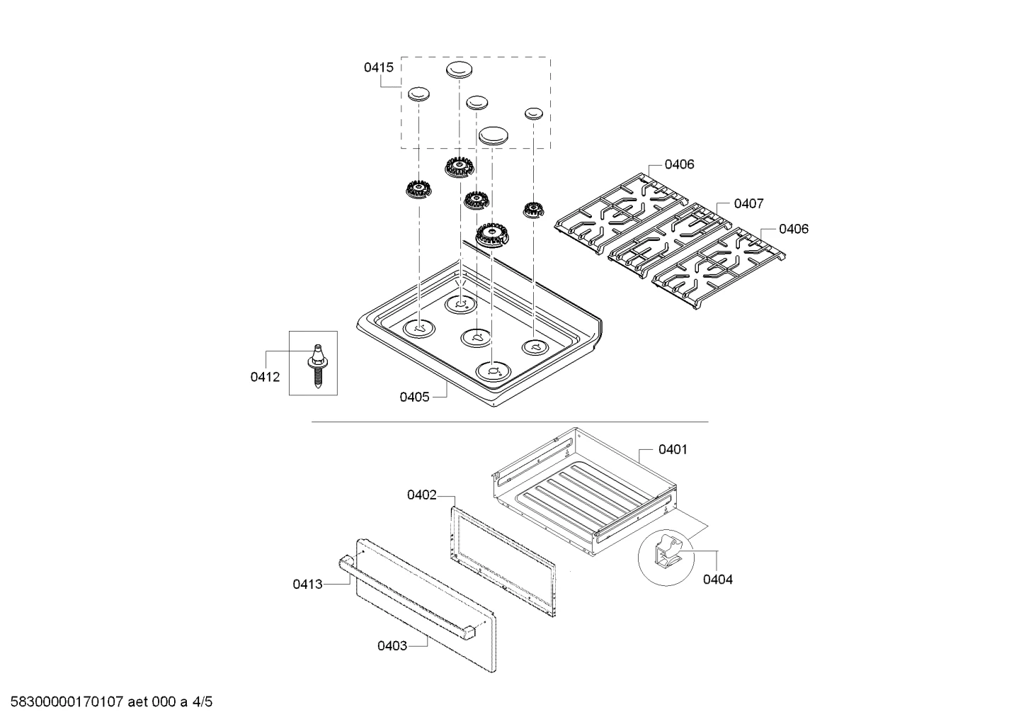 Panel, Drawer, Stainless, Outer