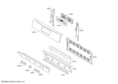 Door & Housing, Screws (0101-0152)