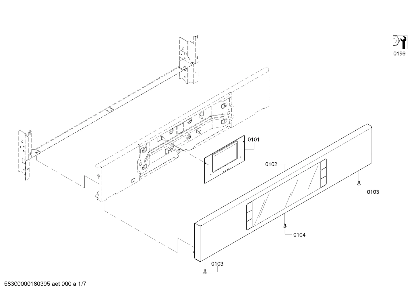 Spacer Door Seal Kit, SVC
