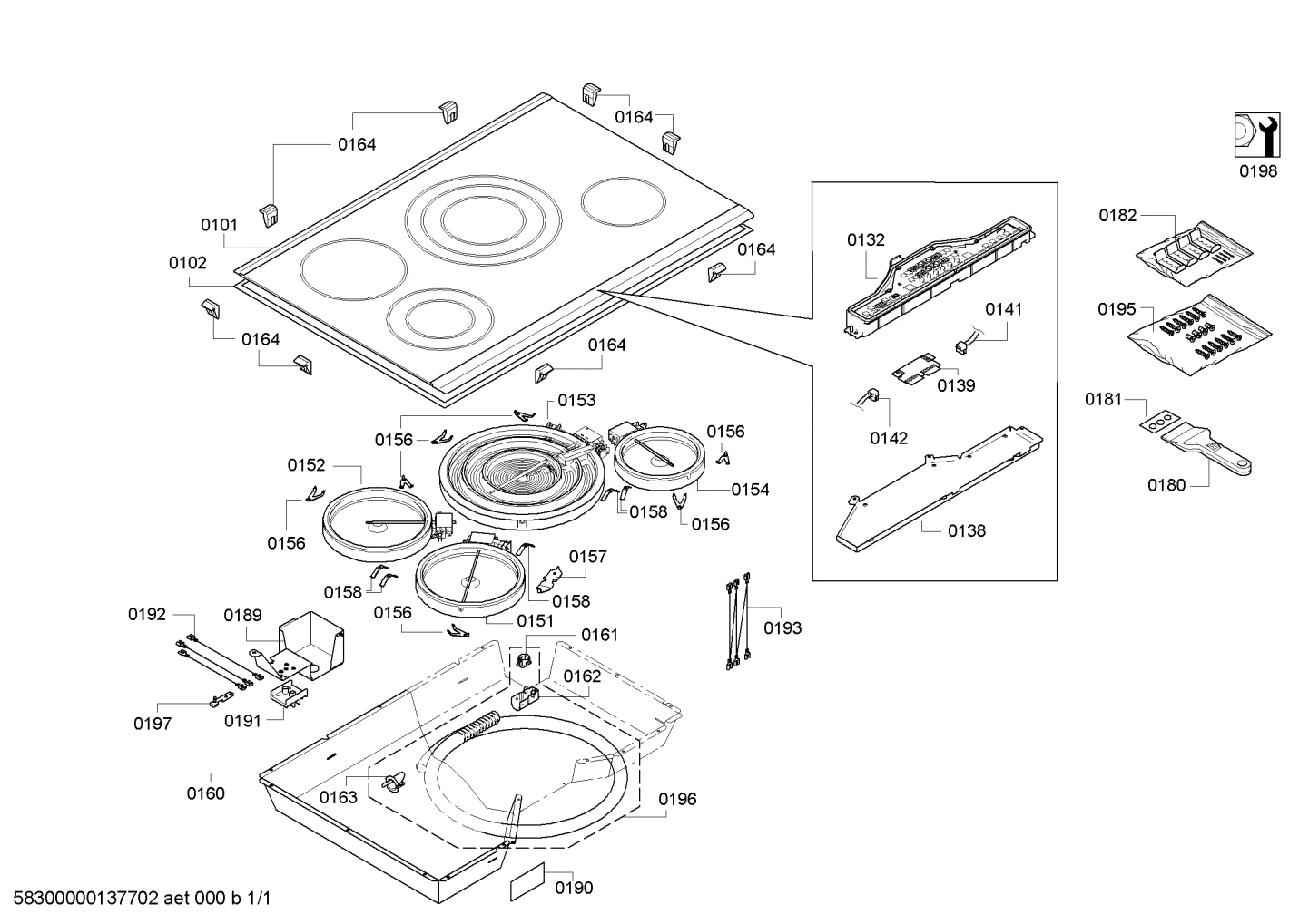 hotplates, Mounting & Fixing (0101-0199)