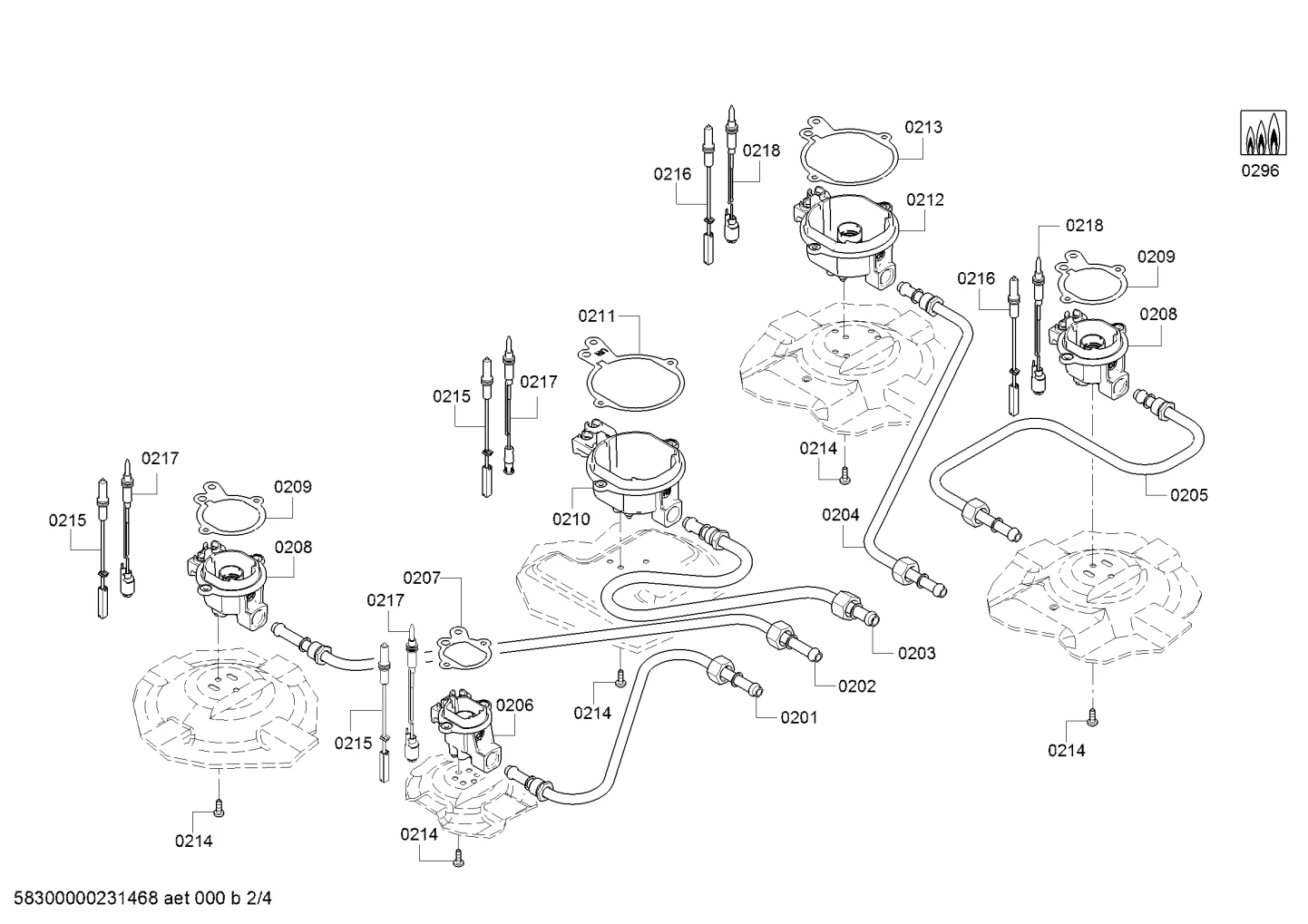 Tube Assembly Pipe FL_500 36"