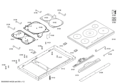Door & Housing, hotplates (0101-0199)