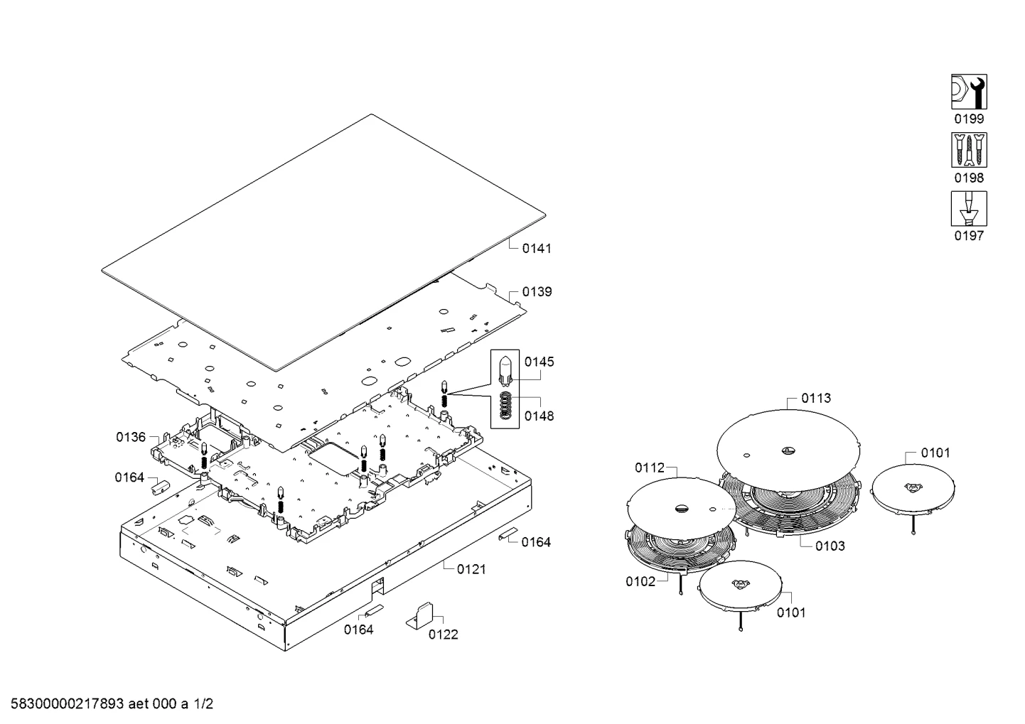 Screws, Door & Housing (0101-0199)