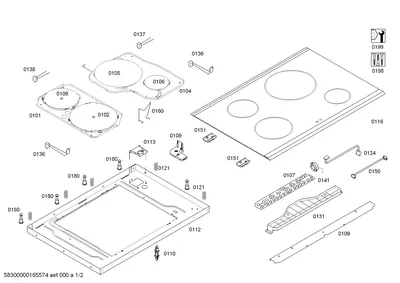 Door & Housing, hotplates (0101-0199)