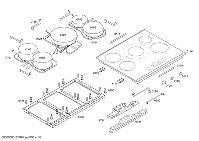 doors & housing, hotplates (0101-0199)