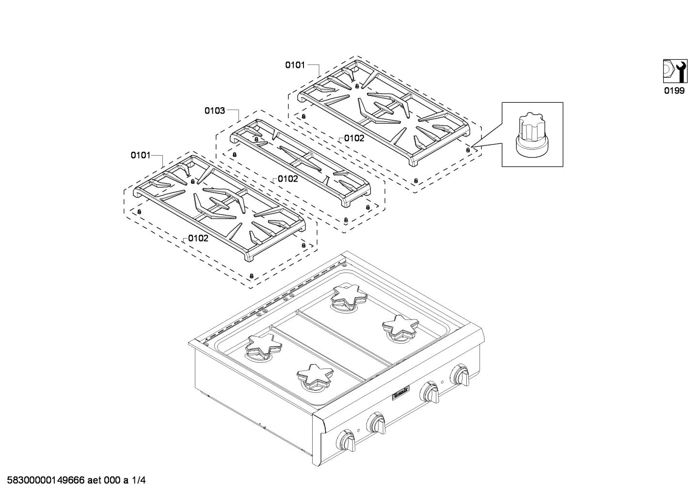 Door & Housing, Mounting & Fixing (0101-0199)