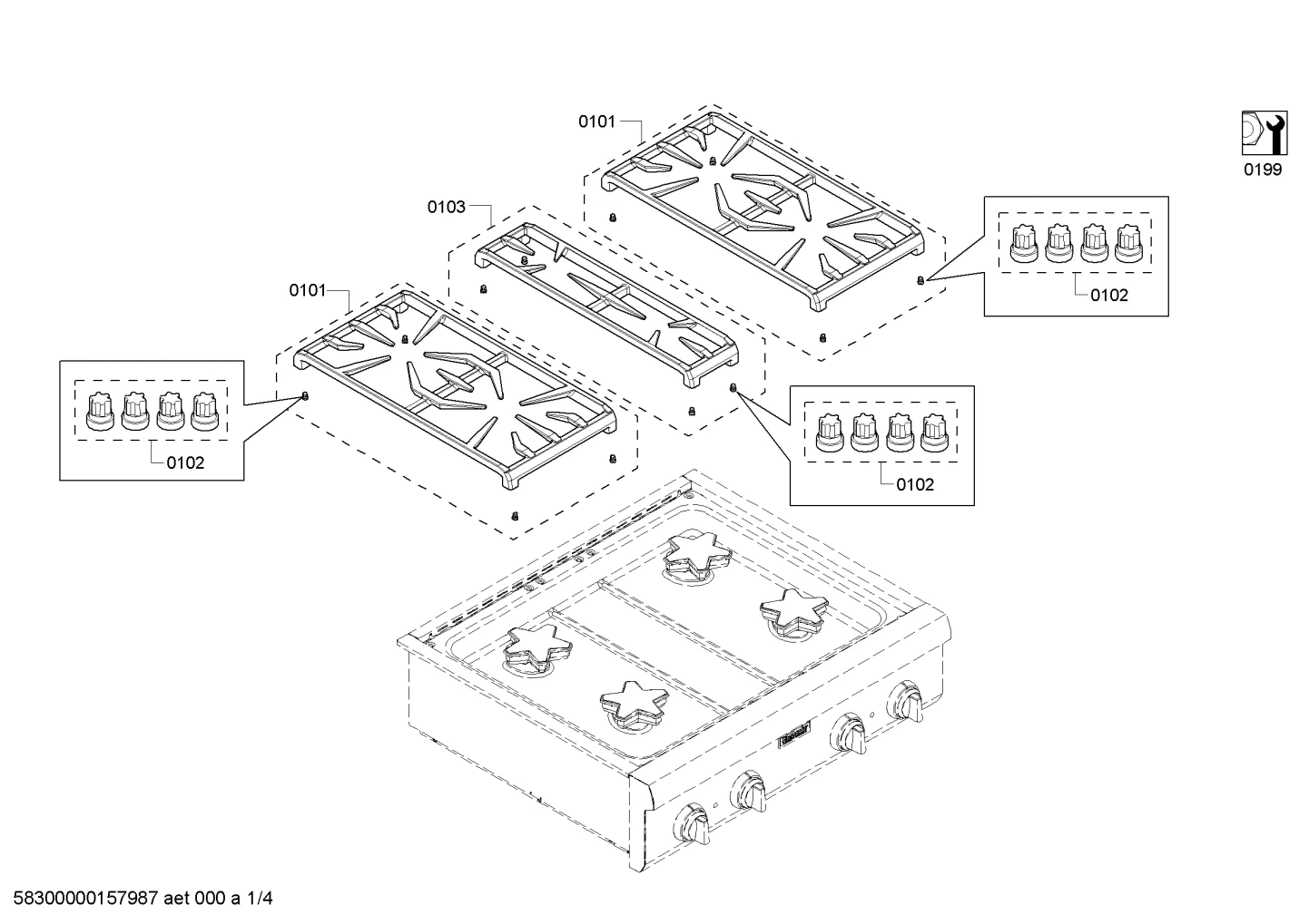 Door & Housing, Mounting & Fixing (0101-0199)