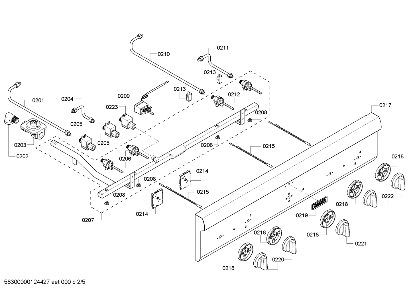 Manifold, Asm, PC364GR W/Valves