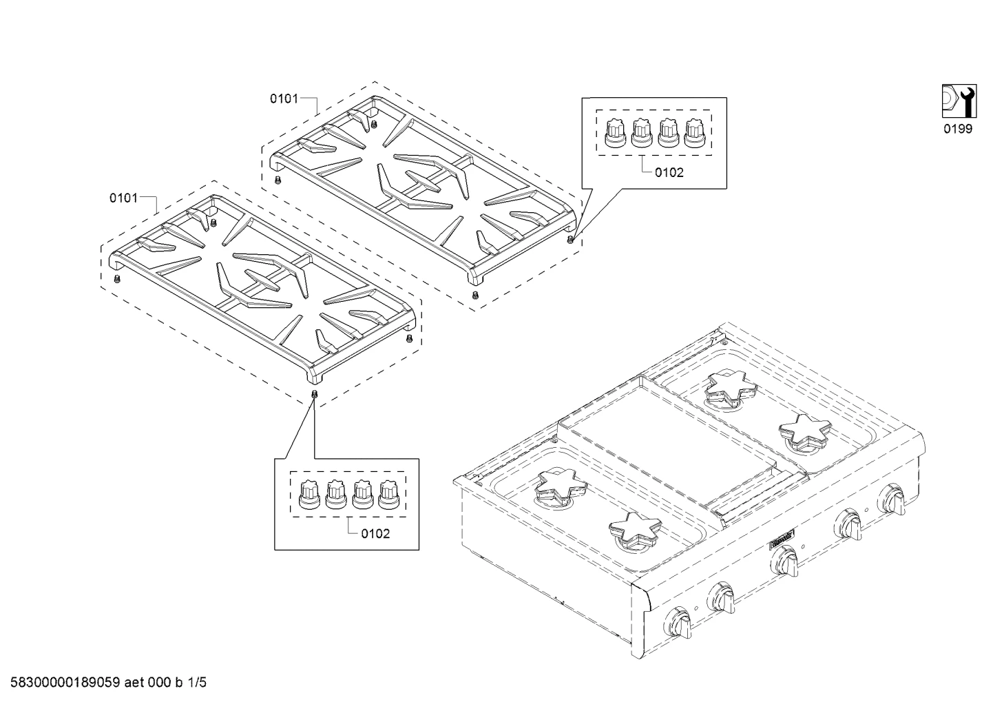 Door & Housing, Mounting & Fixing (0101-0199)