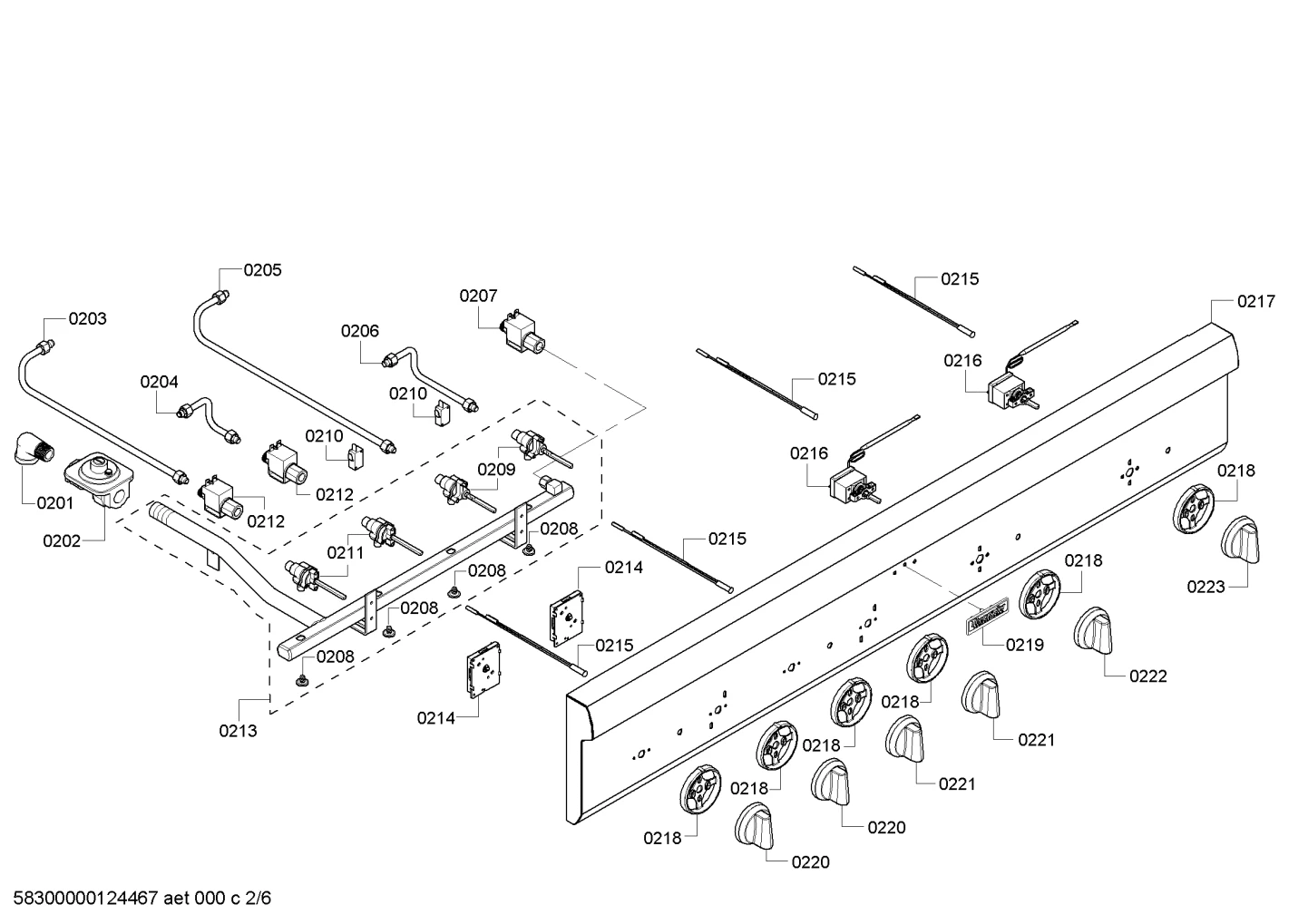 Manifold, Asm, PC484GR W/Valves