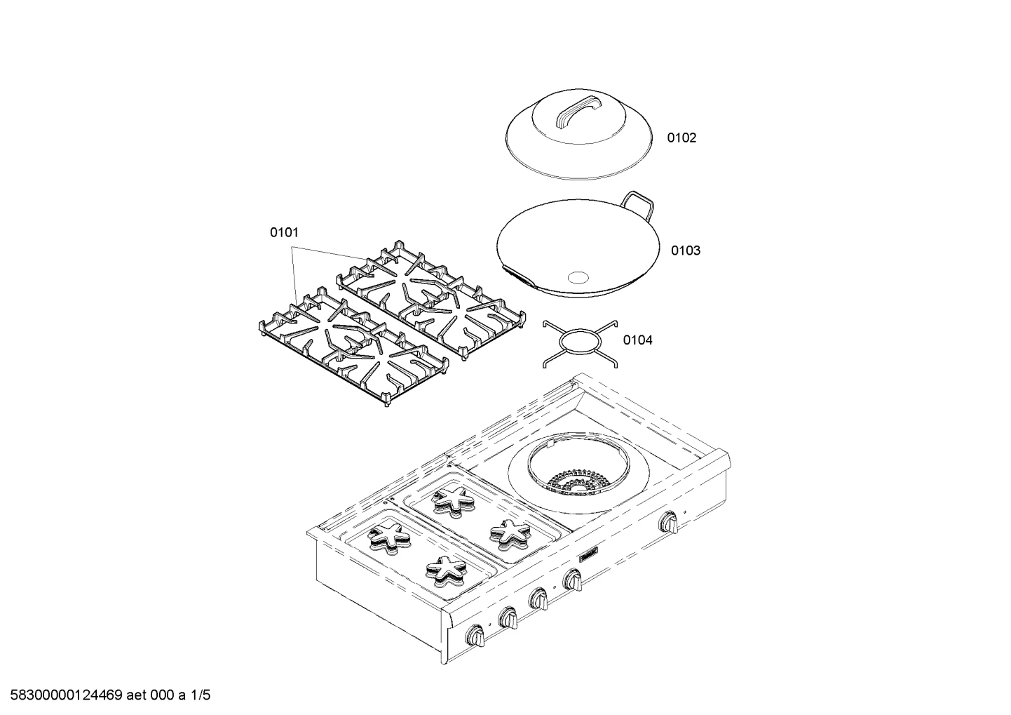 shelves trays, Lids & Covers (0101-0154)