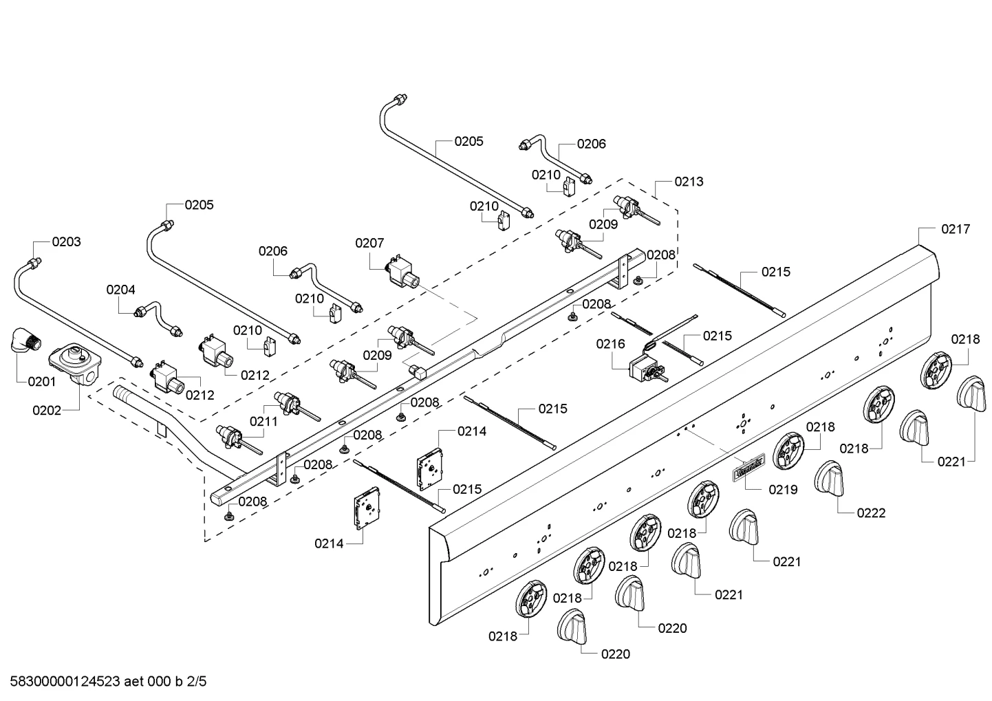 Manifold, Asm, PCG486EL W/Valves