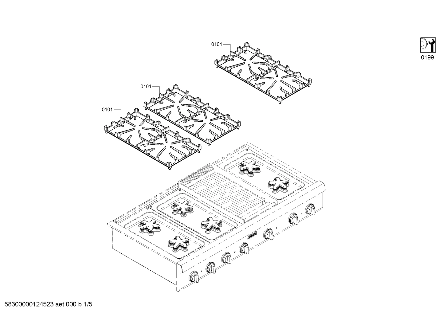shelves trays (0101-0199)