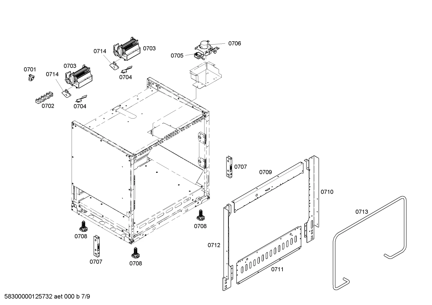 Plate, Front Frame, Top, PD30