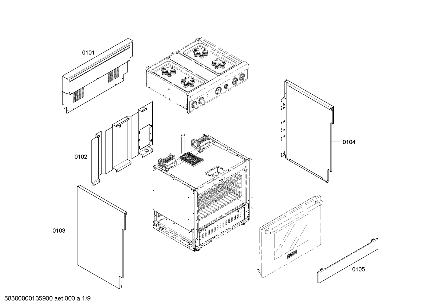 Door & Housing, doors & housing (0101-0150)