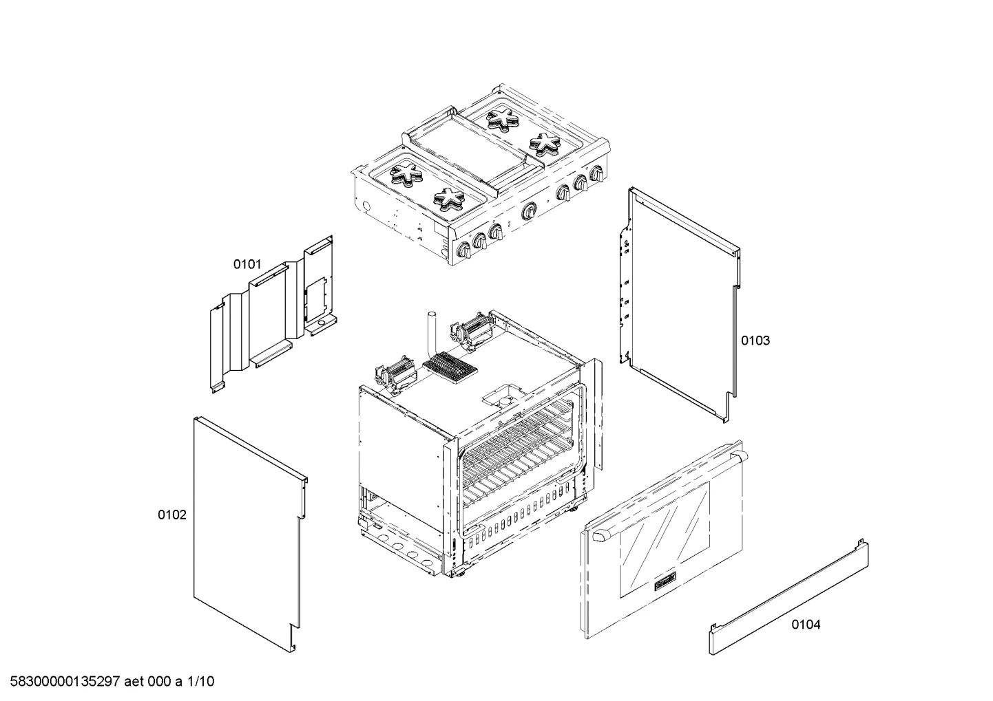 Door & Housing, doors & housing (0101-0199)