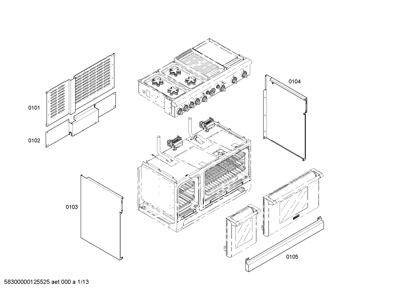 Door & Housing (0101-0161)