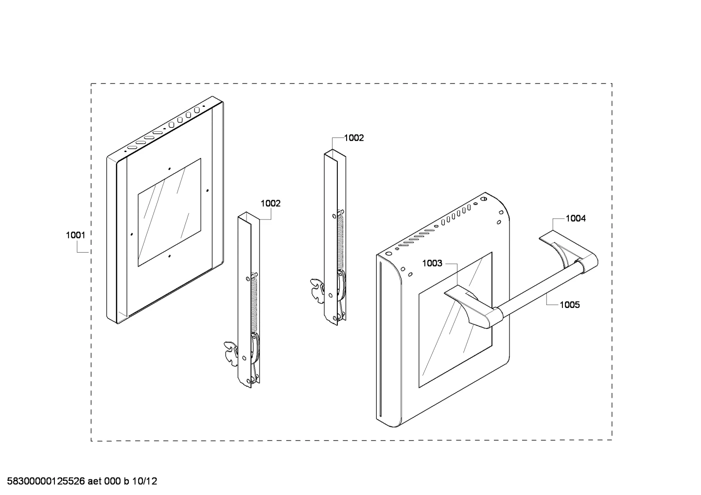 SVC Door Asm 12IN 2ND Gen