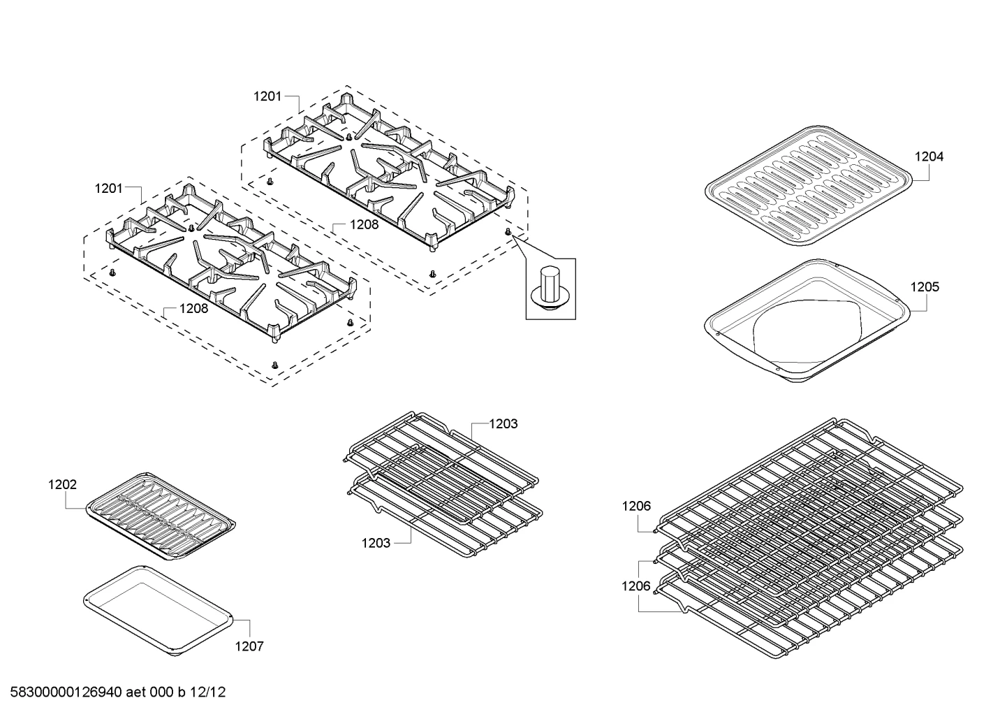 Grid Rack, Oven, Small, PRO24