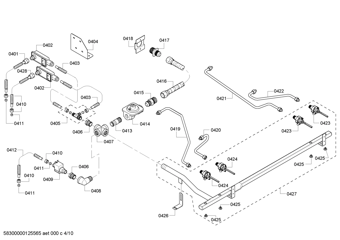 Sleeve 01: Sleeve, Compression 3/8"Tube