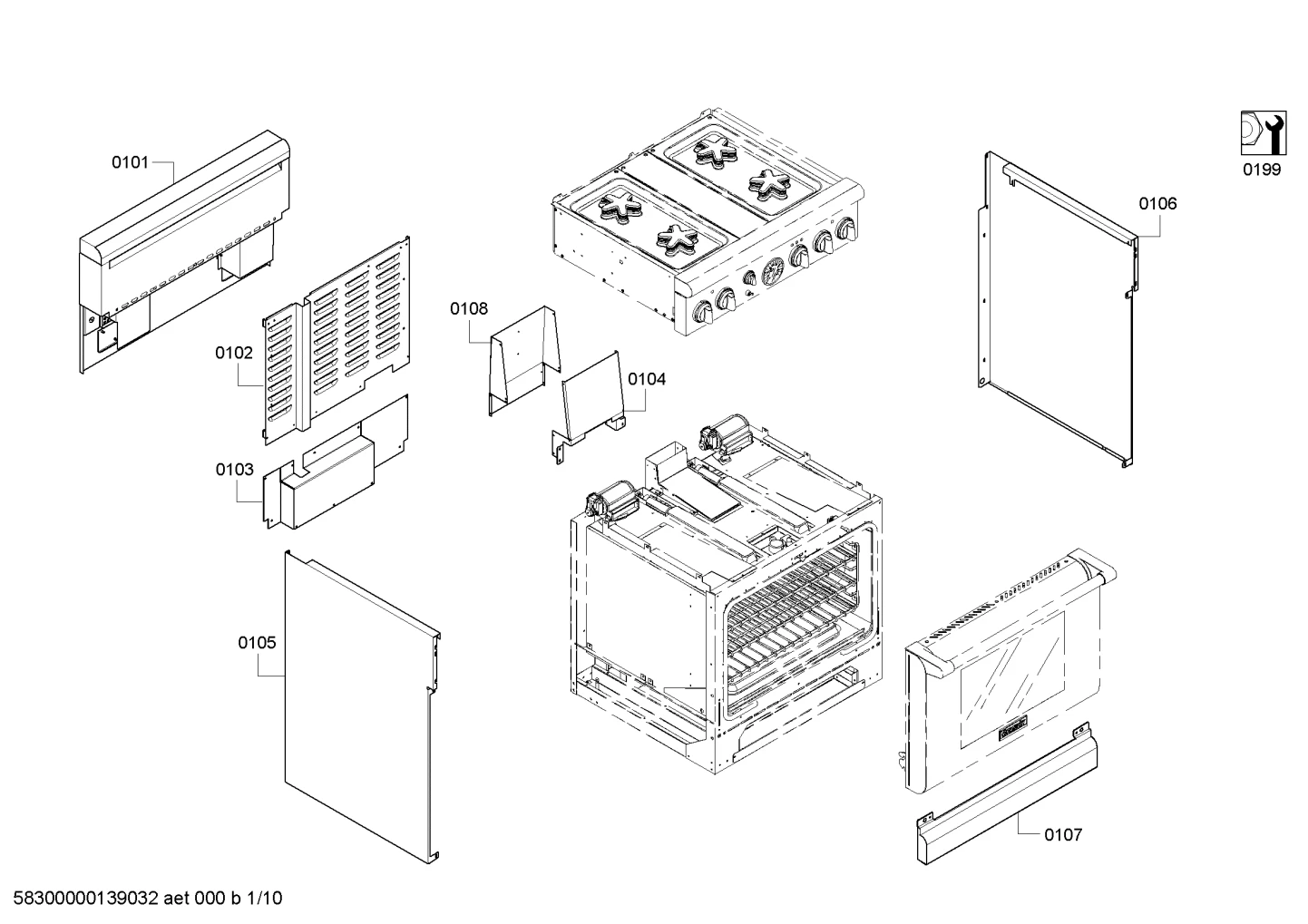 Duct Flue, Dilution, Outer Back Pro