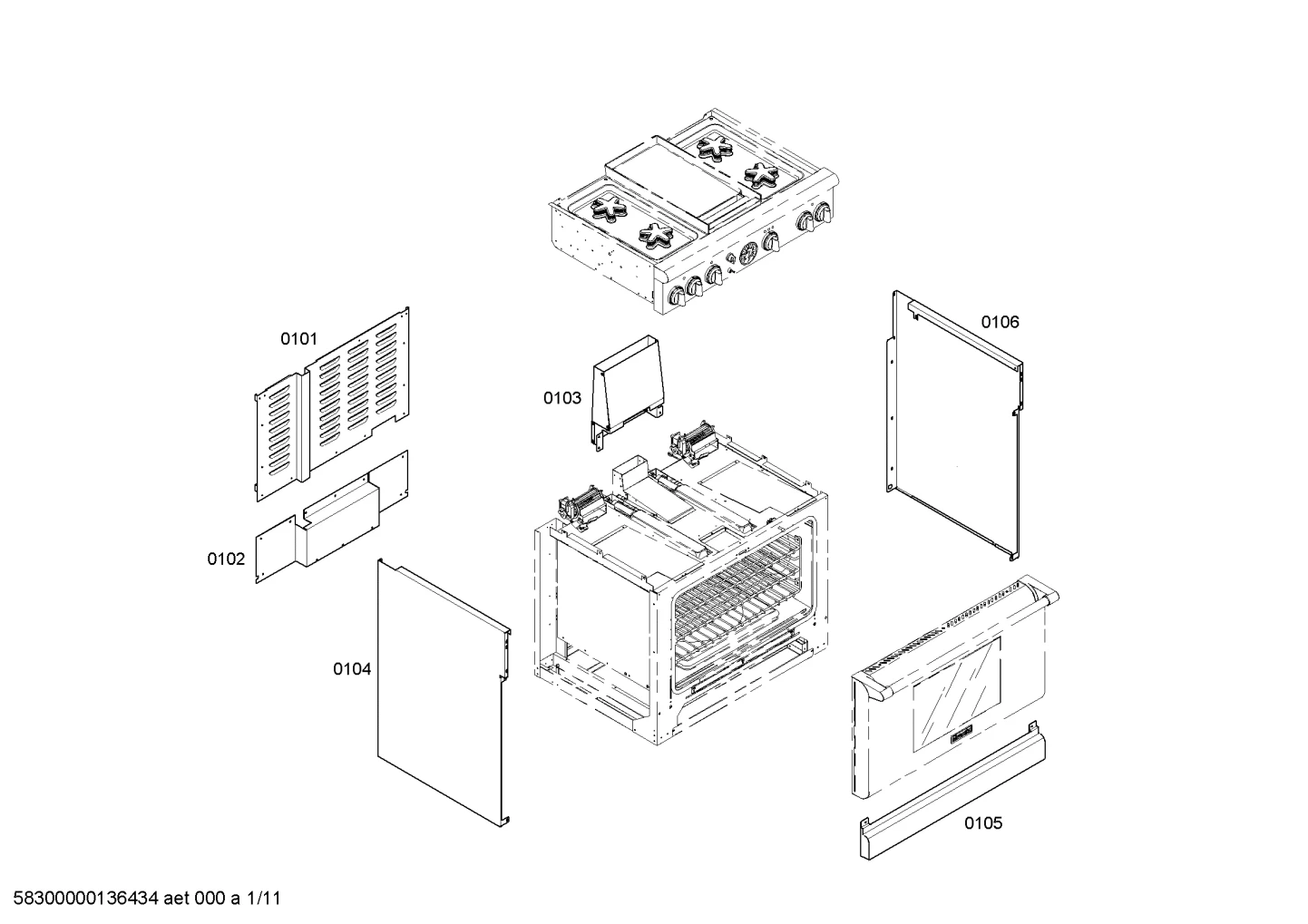 Door & Housing (0101-0106)