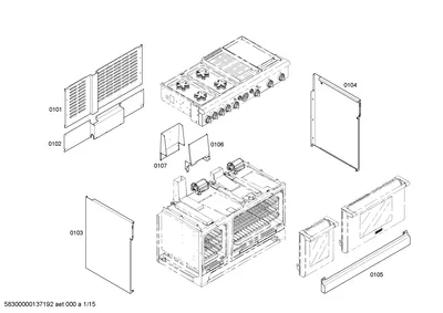 Door & Housing, ignitionparts (0101-0156)
