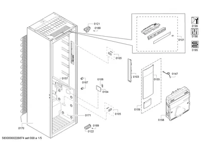 Door & Housing, Hinges (0103-0199)