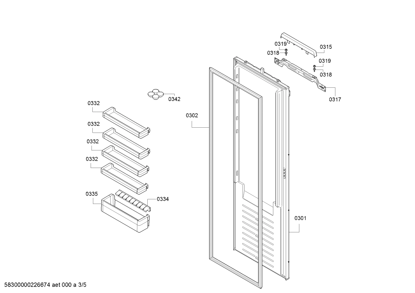 Tray Unprinted 40 Mm High