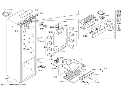 Door & Housing, Flaps & Holders (0107-0150)