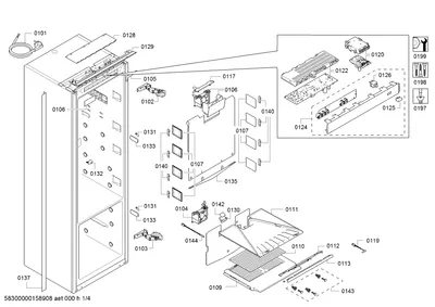 Door & Housing, Flaps & Holders (0107-0150)