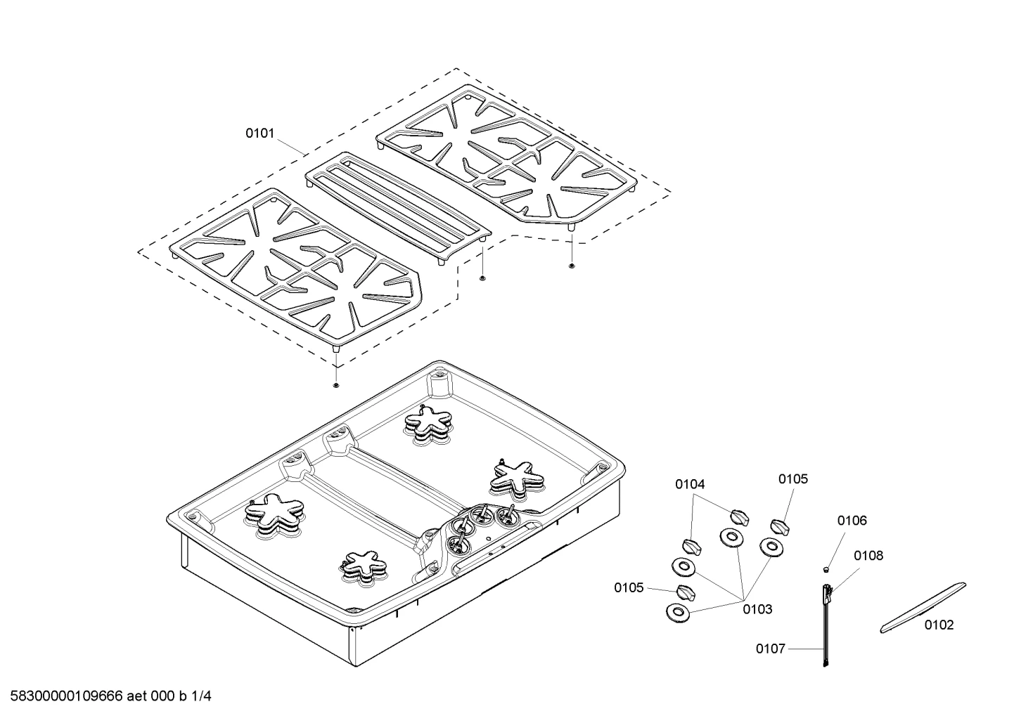 shelves trays, Lighting (0101-0152)