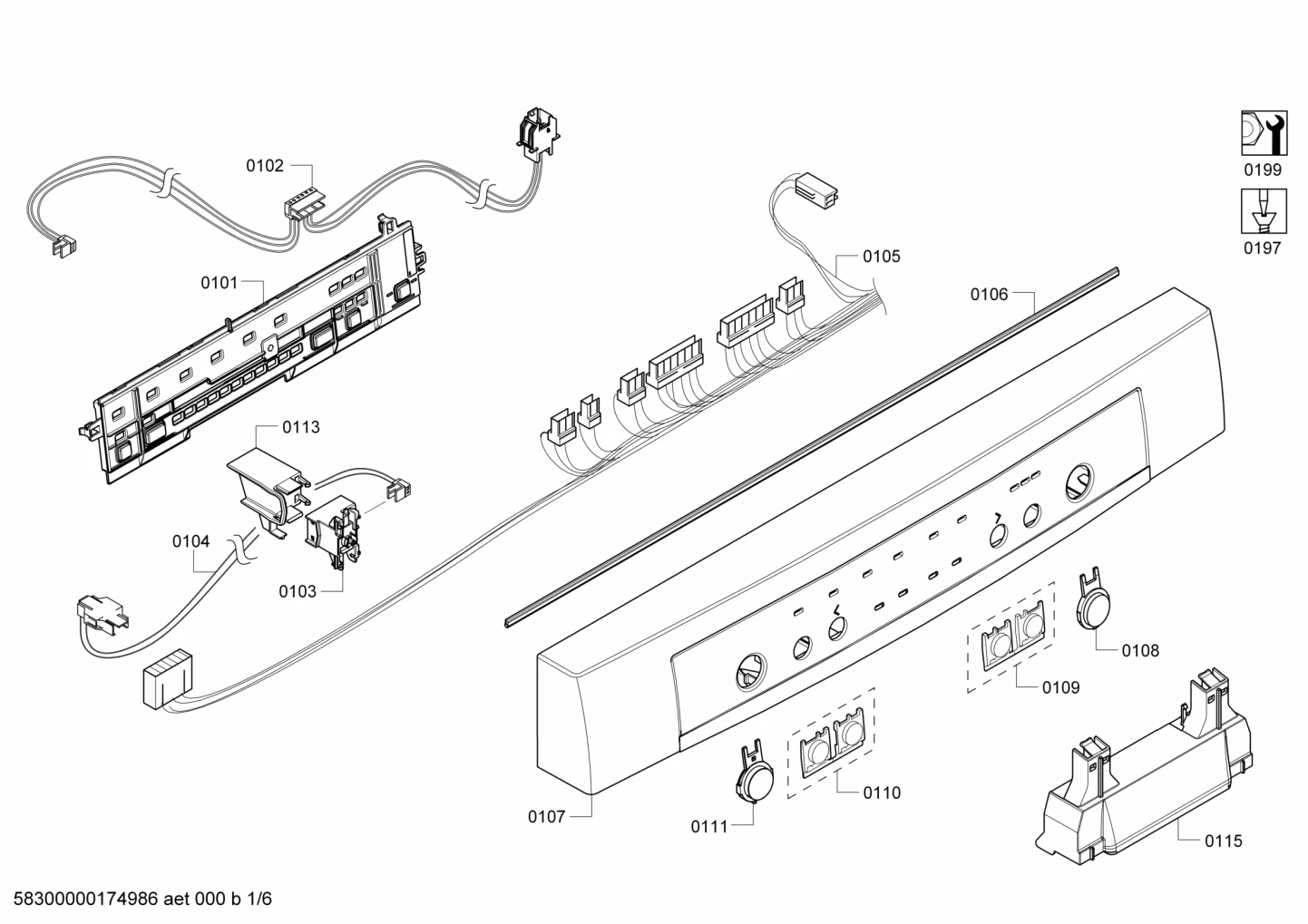 Switches, Seals & Gaskets (0101-0199)