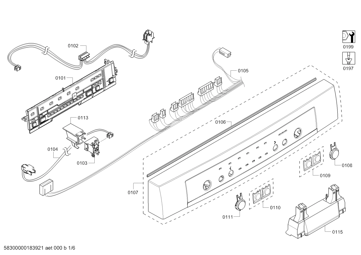 Switches, Seals & Gaskets (0101-0199)