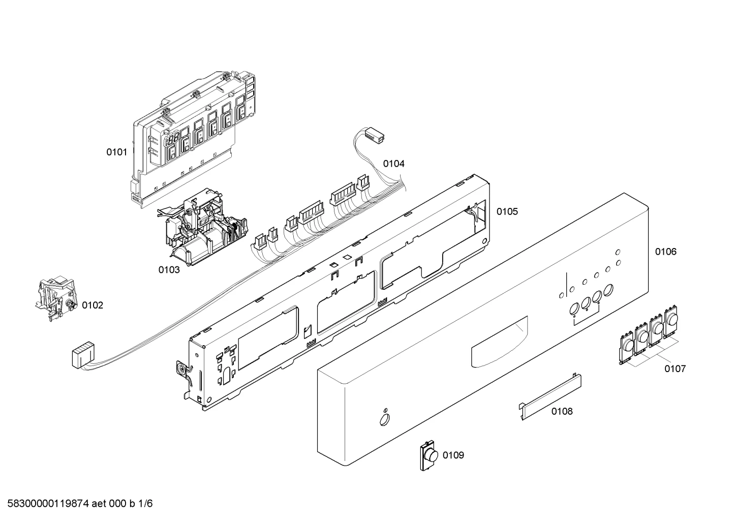 Wire Harness, 1-Piece, For Terminal Block