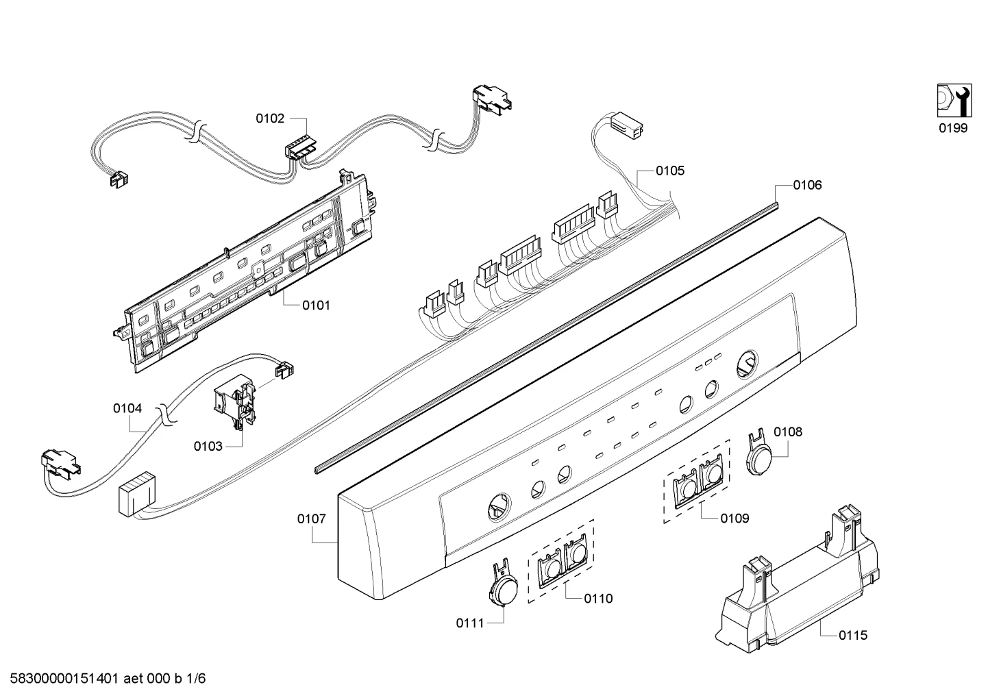 Switches, Seals & Gaskets (0101-0199)