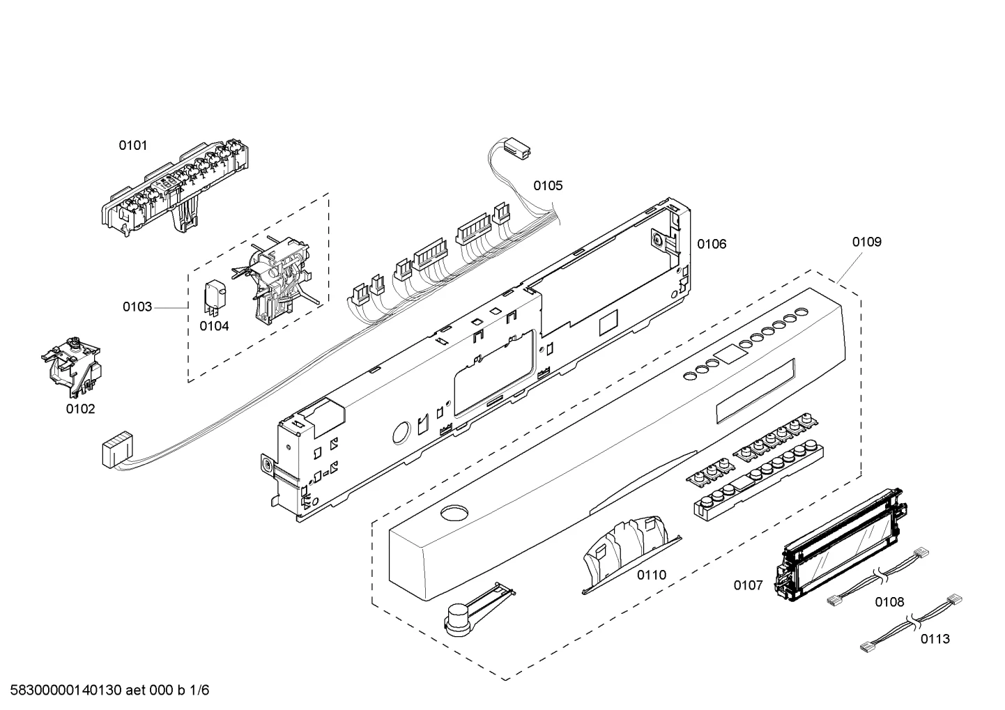 Switches, Door & Housing (0101-0113)