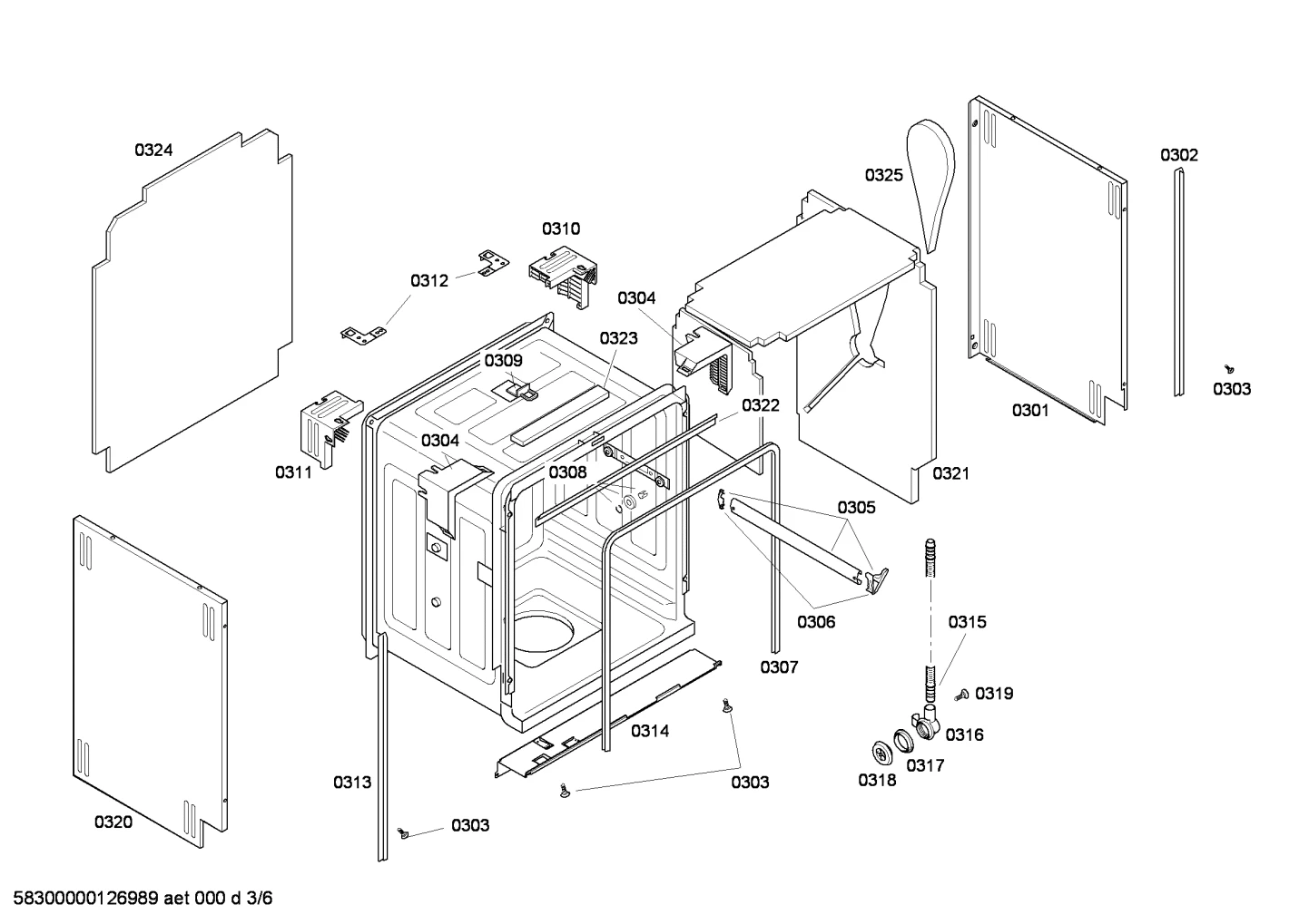 Side Panel, Left, Full (For 1-Pc Eps Door Guard)