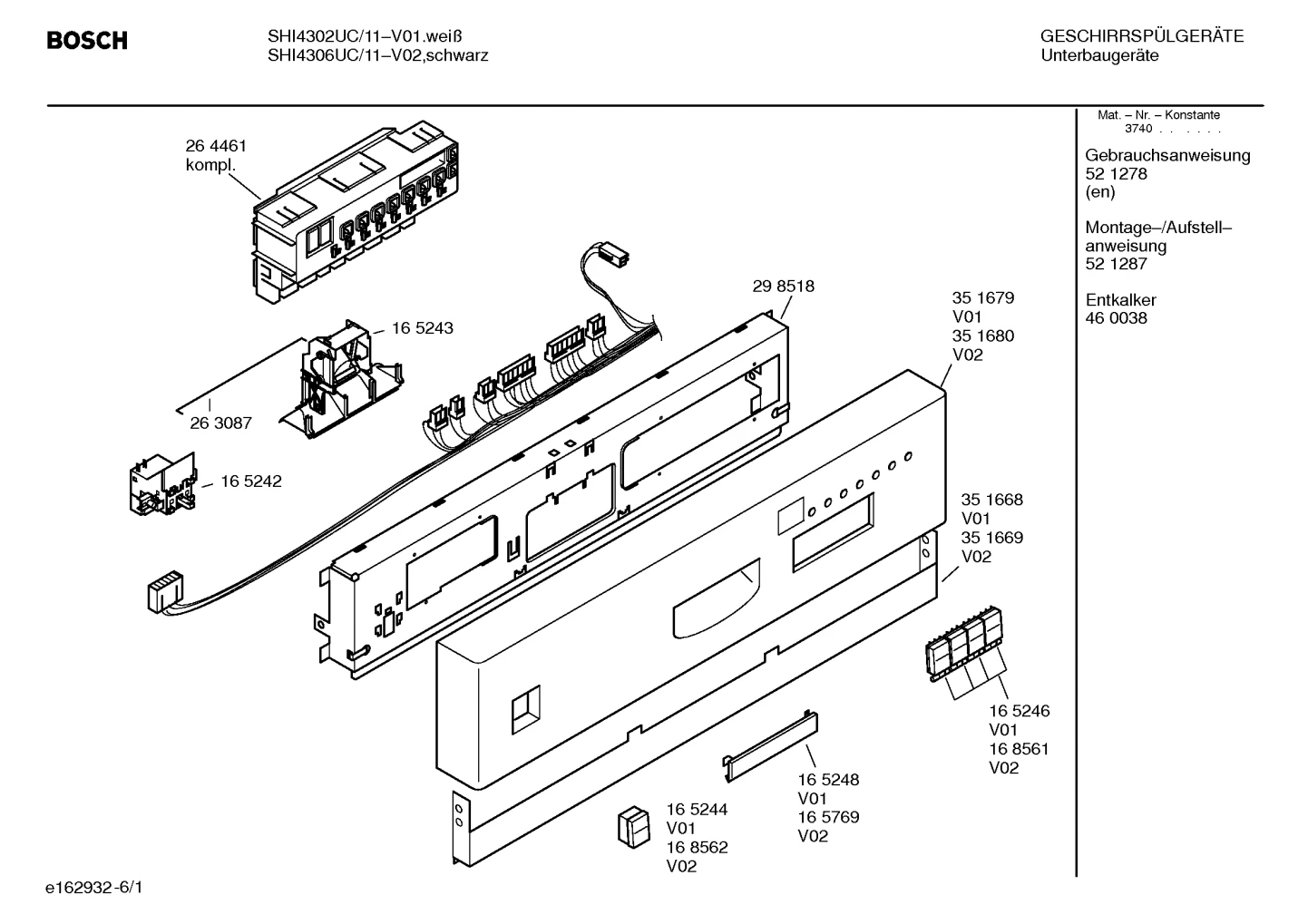 Seals & Gaskets, Flaps & Holders (0001-3001)